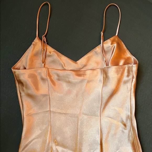 Lauren Conrad Millennial Pink Slip Dress M - Picture 4 of 7